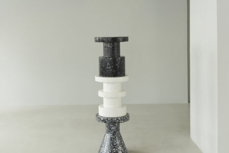 tabouret bit white multi