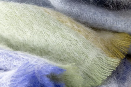 Zoom Plaid Mohair Bdv Brume Cotière