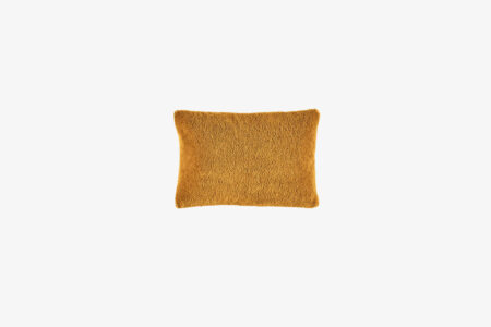 Coussin Wool Plush Ambre