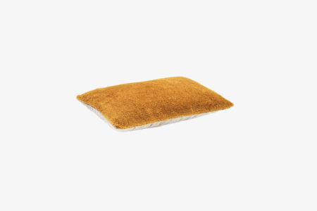 Coussin Wool Plush Ambre