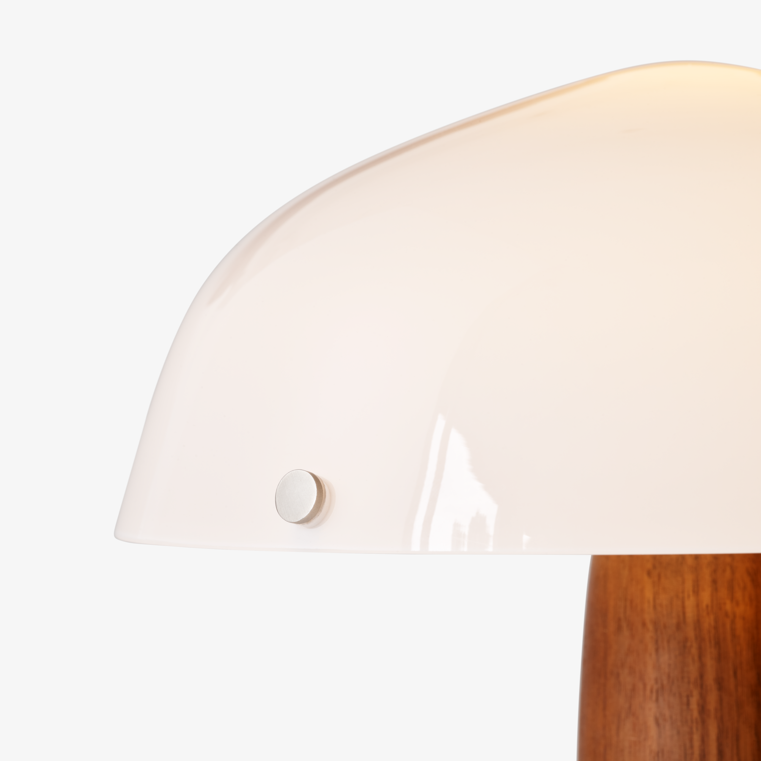 Herman Table Lamp SHY3_Cream Marble and Walnut w