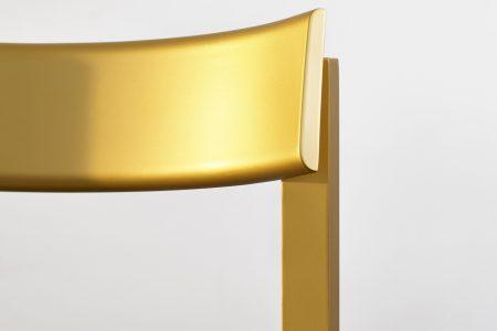 Chaise Primo finition dorée