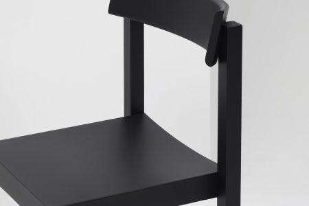 chaise Primo noire