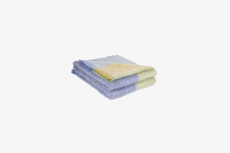 Plaid Mohair BDV Brume côtière