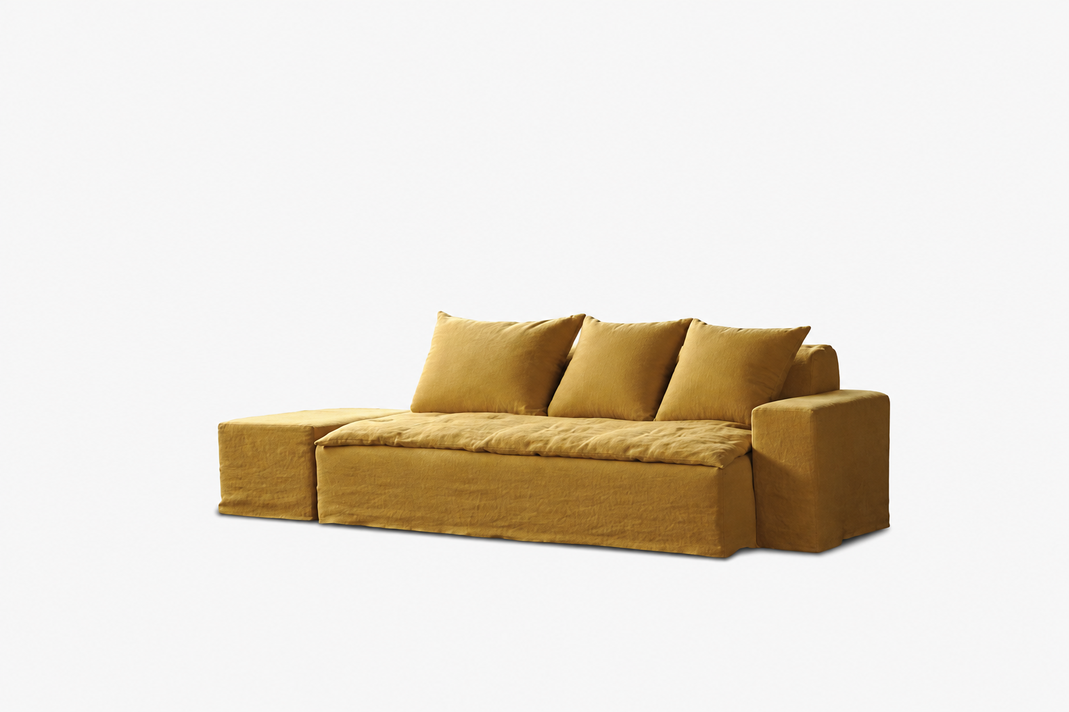 Rado-265-accoudoirsdroite-portobello Canapé Rado 265 avec pouf