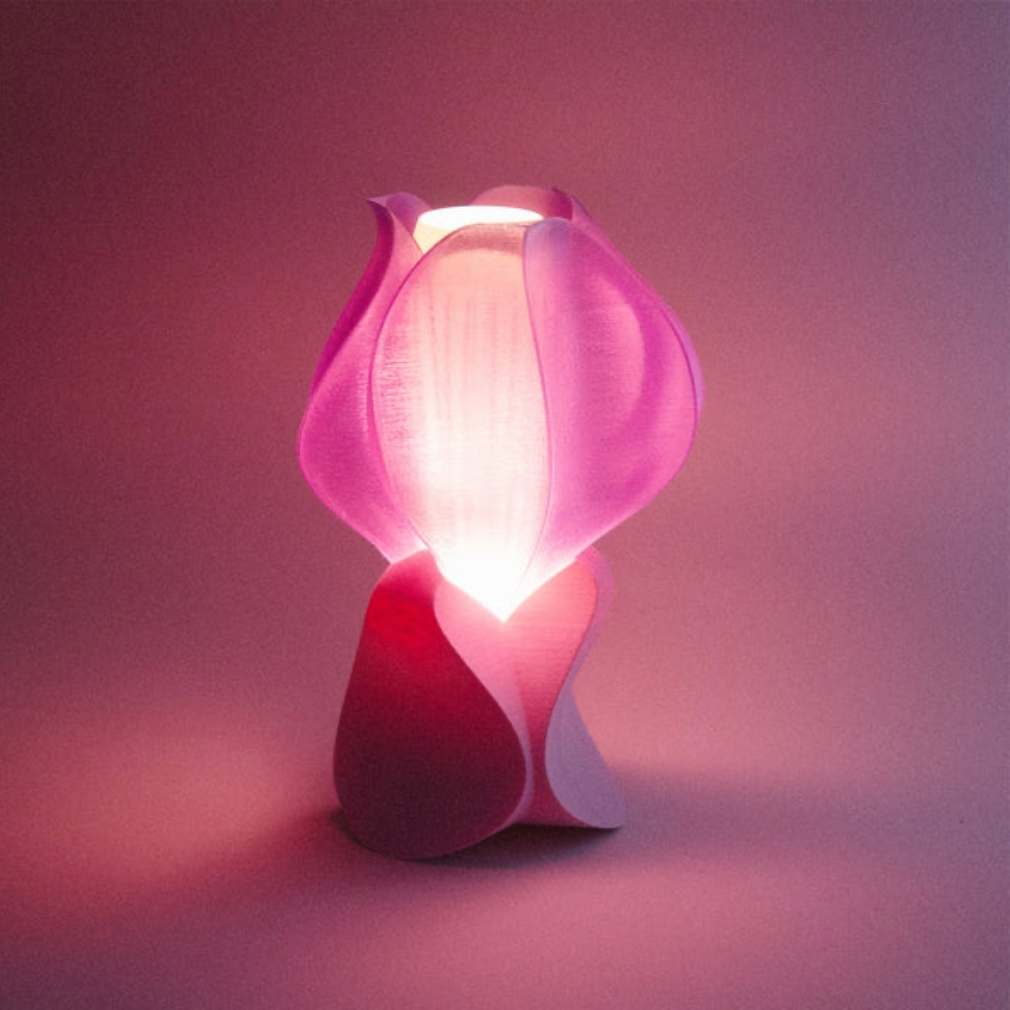 Sans titre-19 Lampa Iris Lamina Rose