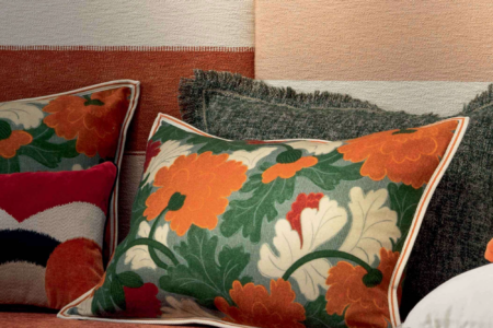 Mise en situation Coussin Jane Capucine