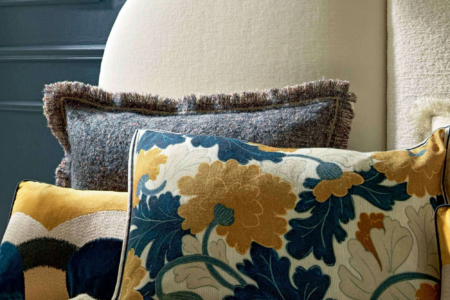 Mise en situation coussin Jane Delft