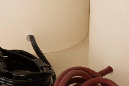 Fils lampe Peono albâtre blanc