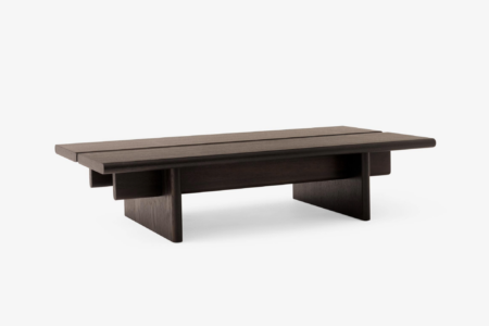 Table basse Ita OS3 chêne teinté foncé