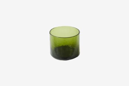 Tube glass Olive