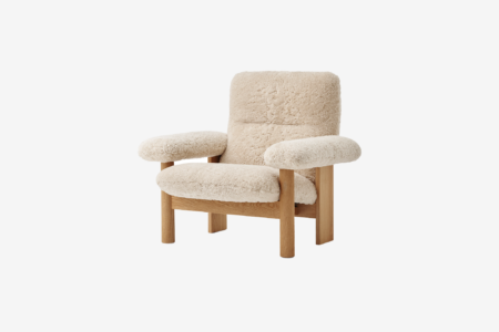brasilia fauteuil chene