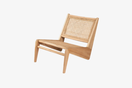fauteuil kangaroo charcoal black